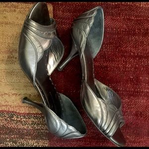 Banana Republic Bronze Heels Size 8